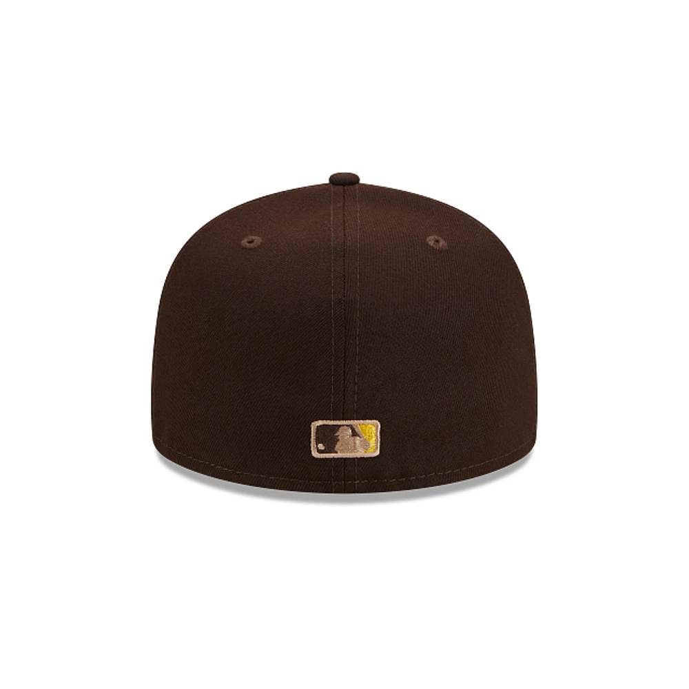 San Diego Padres MLB Gold Leaf 59FIFTY Cerrada