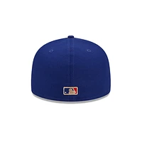 Los Angeles Dodgers MLB Gold Leaf 59FIFTY Cerrada