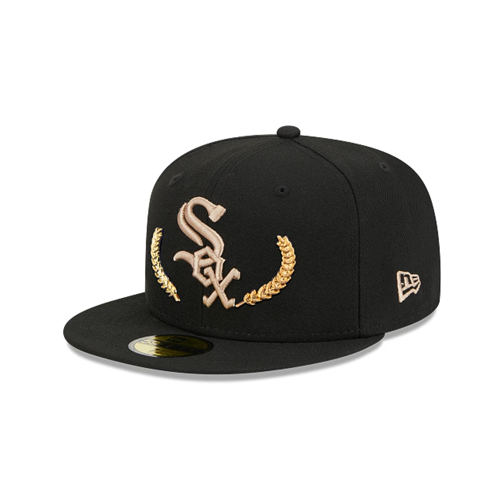 Chicago White Sox MLB Gold Leaf 59FIFTY Cerrada