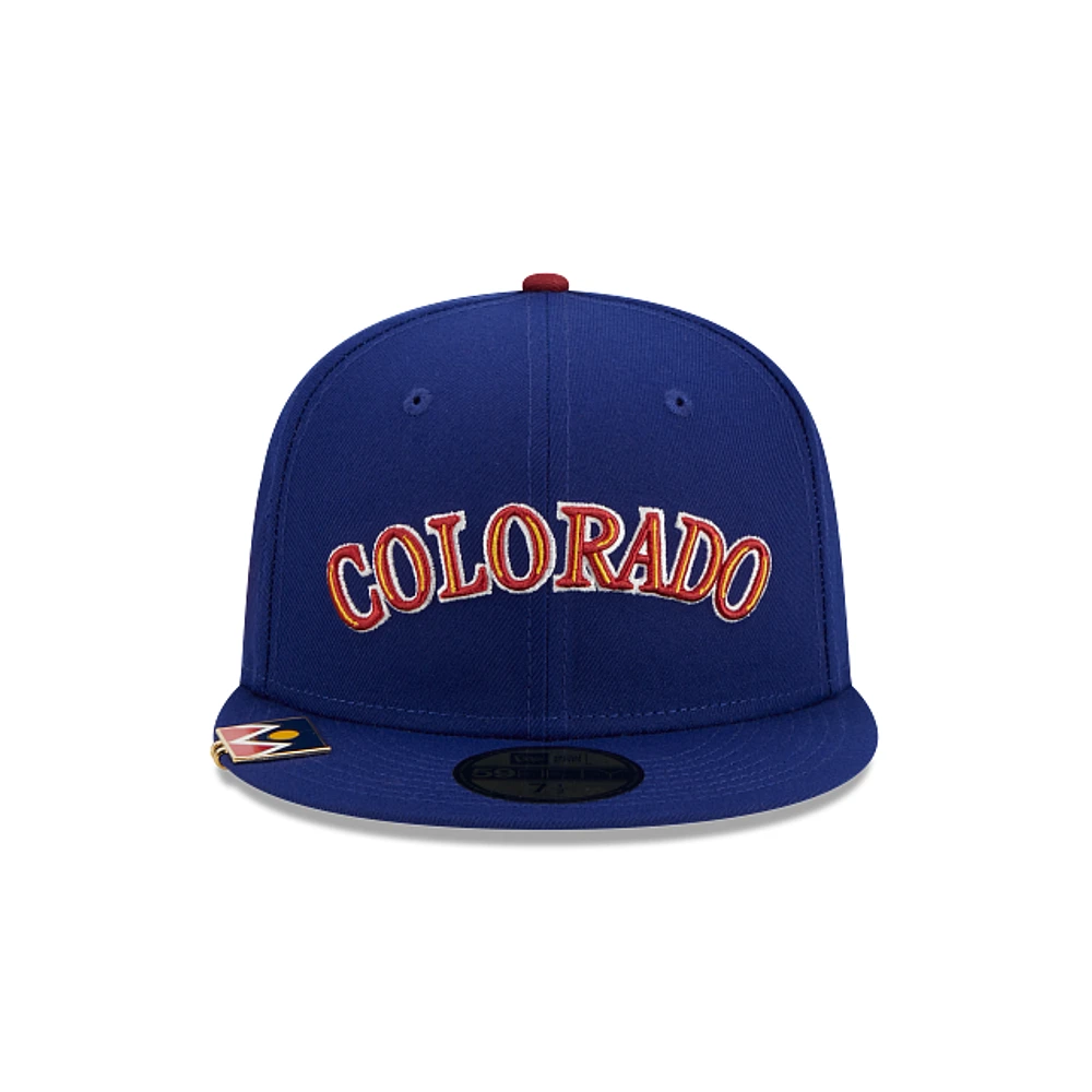 Colorado Rockies MLB City Flag 59FIFTY Cerrada