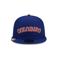 Colorado Rockies MLB City Flag 59FIFTY Cerrada