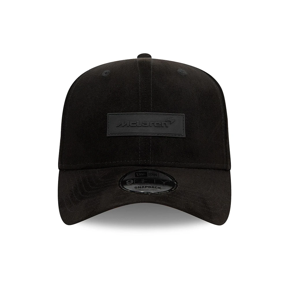 McLaren F1 Team 9FIFTY Suede Negra Snapback