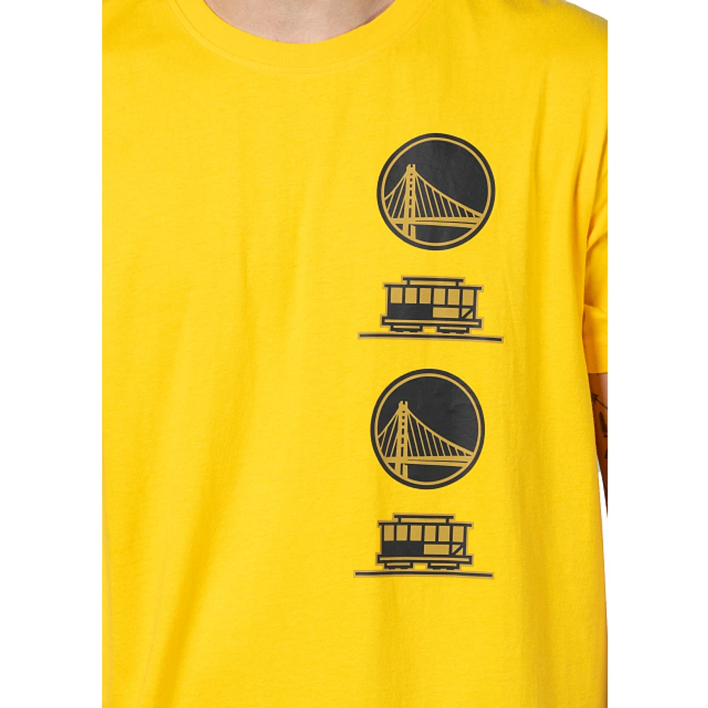 Playera Manga Corta Golden State Warriors NBA City Edition