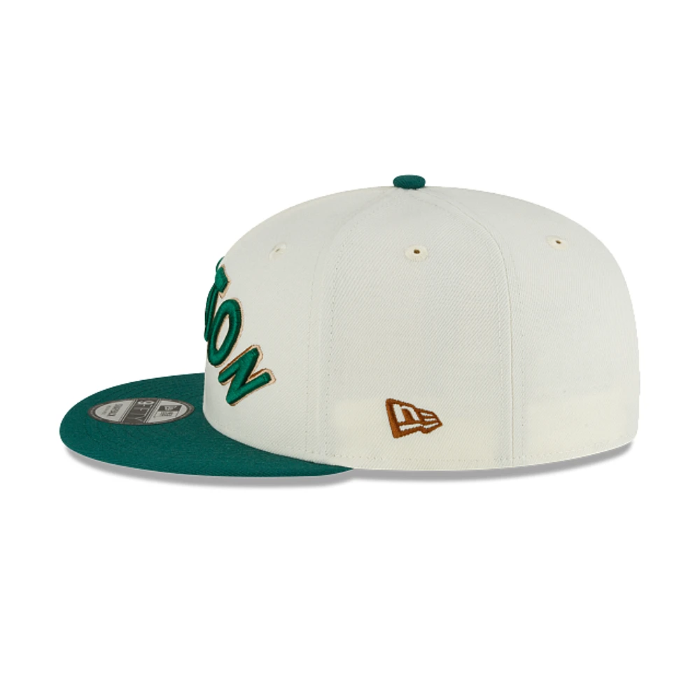 Boston Celtics NBA City Edition 9FIFTY Snapback