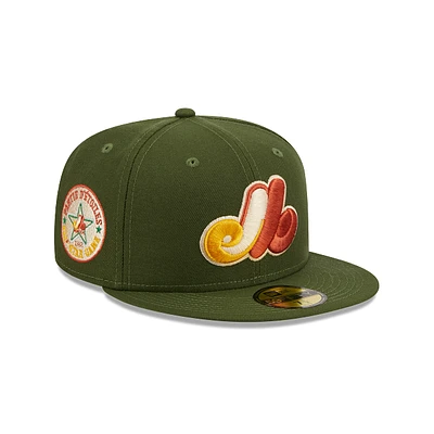 Montreal Expos MLB Autumn Flannel 59FIFTY Cerrada