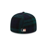 New York Mets MLB Black Watch Tartan 59FIFTY Cerrada