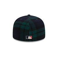 Philadelphia Phillies MLB Black Watch Tartan 59FIFTY Cerrada