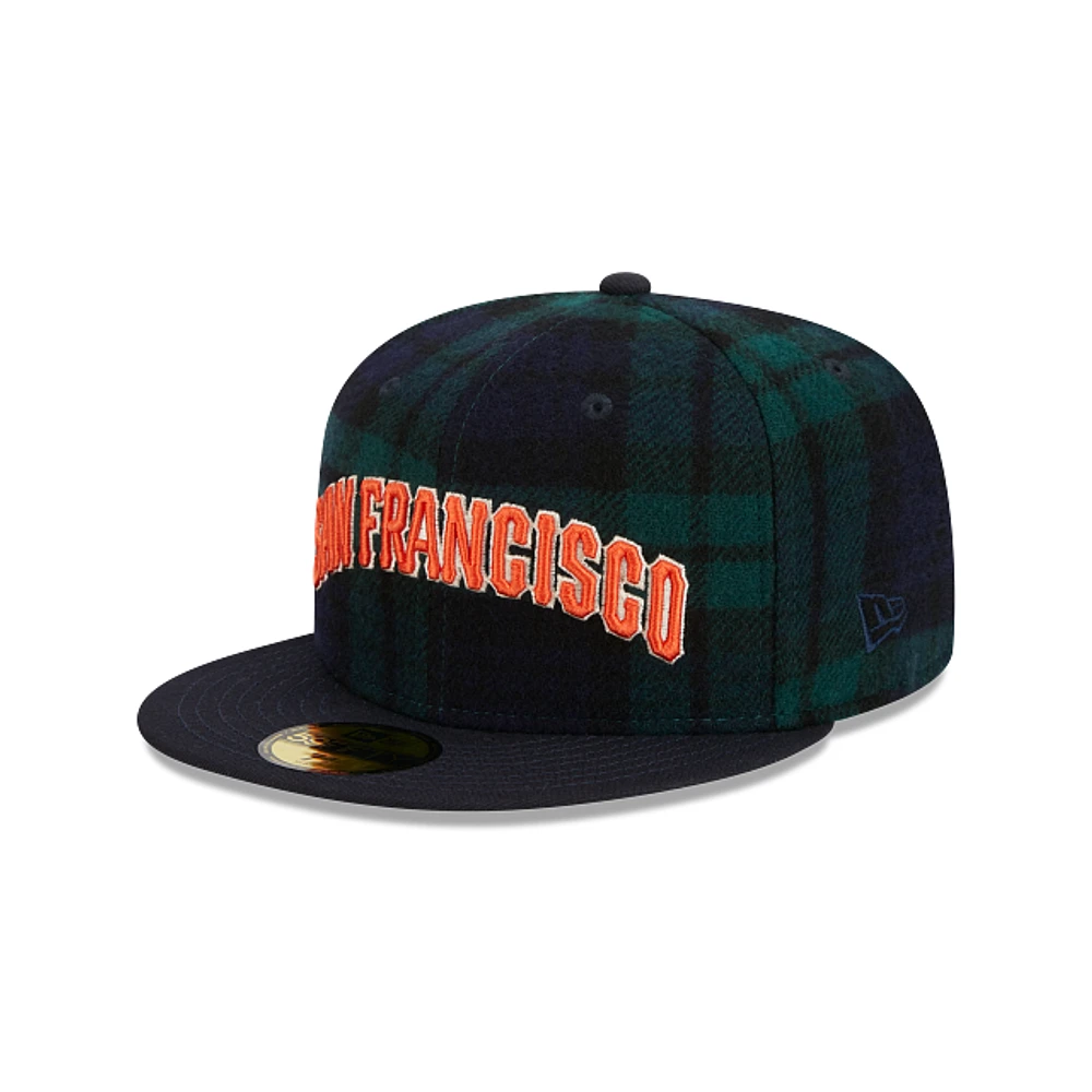 San Francisco Giants MLB Black Watch Tartan 59FIFTY Cerrada