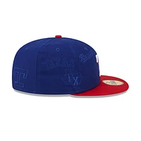 Texas Rangers MLB Multi Logo 59FIFTY Cerrada