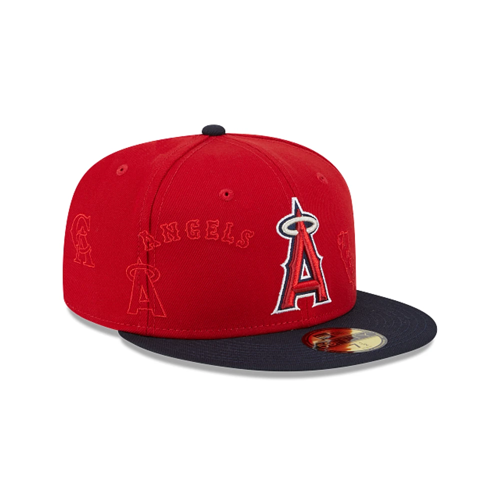 Los Angeles Angels MLB Multi Logo 59FIFTY Cerrada