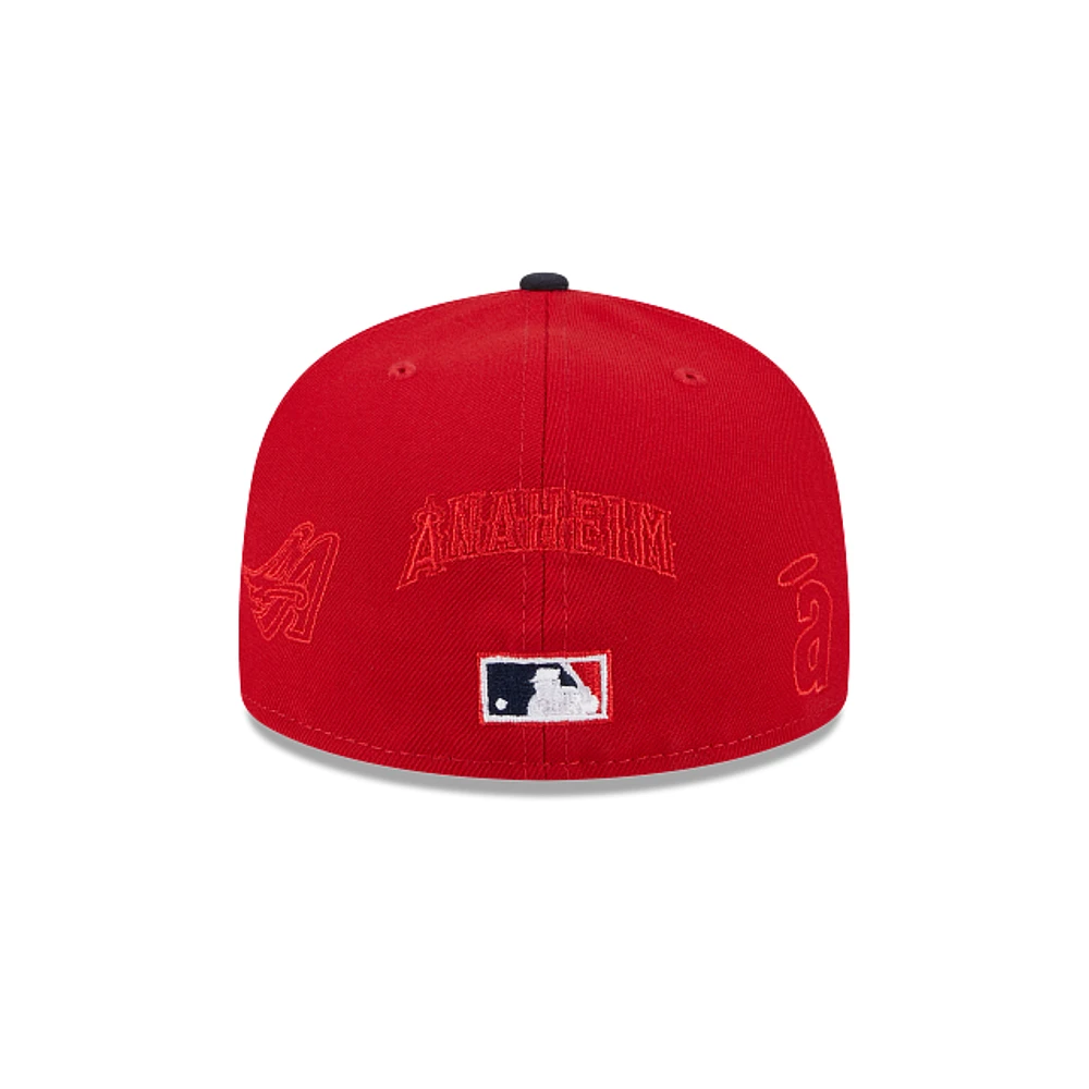 Los Angeles Angels MLB Multi Logo 59FIFTY Cerrada