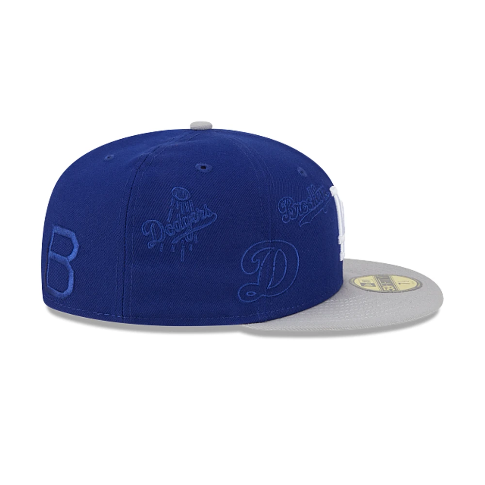 Los Angeles Dodgers MLB Multi Logo 59FIFTY Cerrada