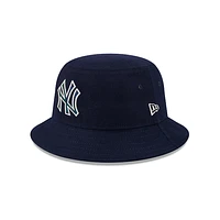 New York Yankees MLB Plaid Logo Bucket