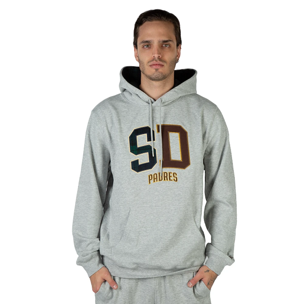 Sudadera San Diego Padres MLB Black Watch Tartan