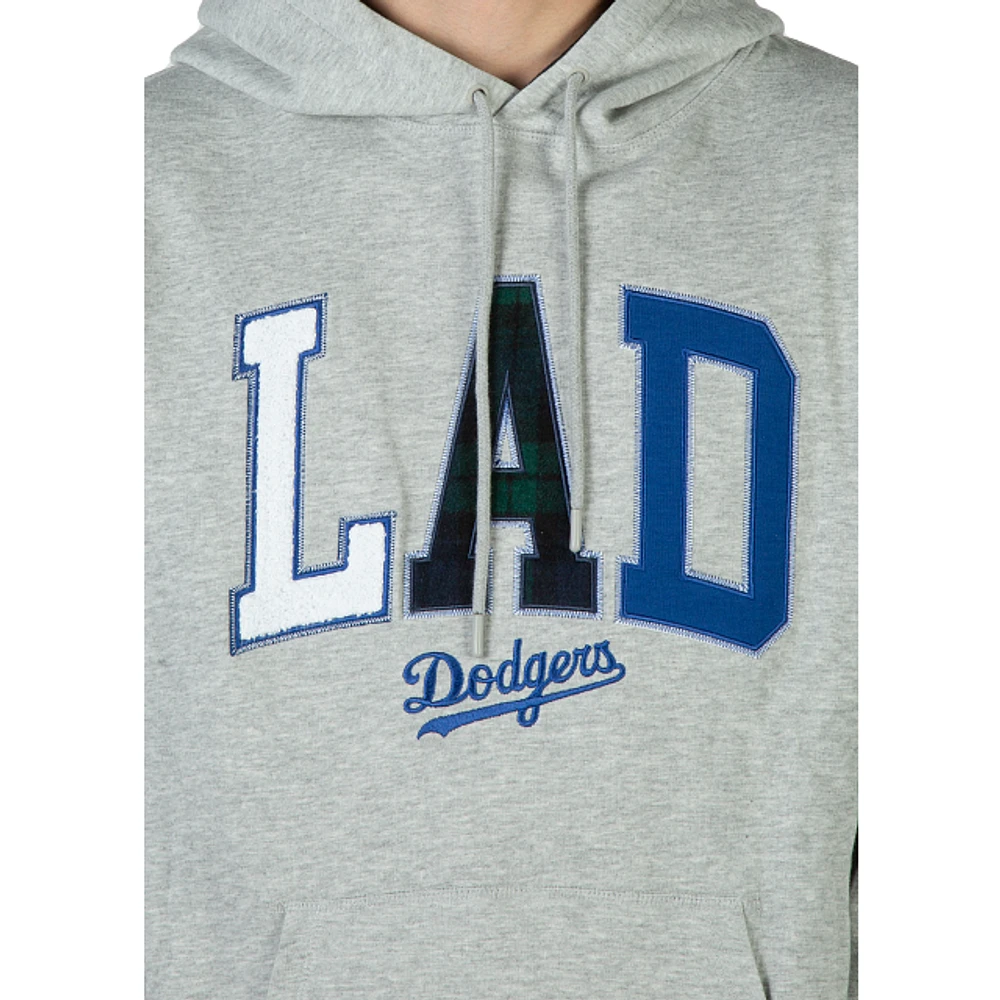 Sudadera Los Angeles Dodgers MLB Black Watch Tartan