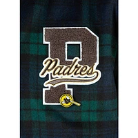 Chamarra San Diego Padres MLB Black Watch Tartan