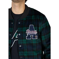 Chamarra Atlanta Braves MLB Black Watch Tartan