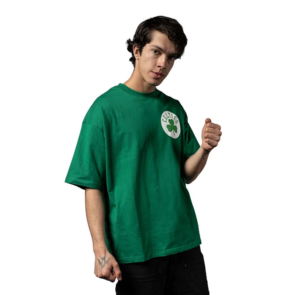 Playera Manga Corta Boston Celtics NBA Oversized Essentials