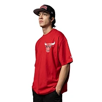 Playera Manga Corta Chicago Bulls NBA Oversized Essentials