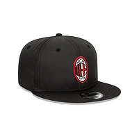 Milan AC Ripstop 9FIFTY Snapback Negra