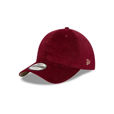 Gorra New Era Brand Corduroy 9TWENTY Strapback Roja