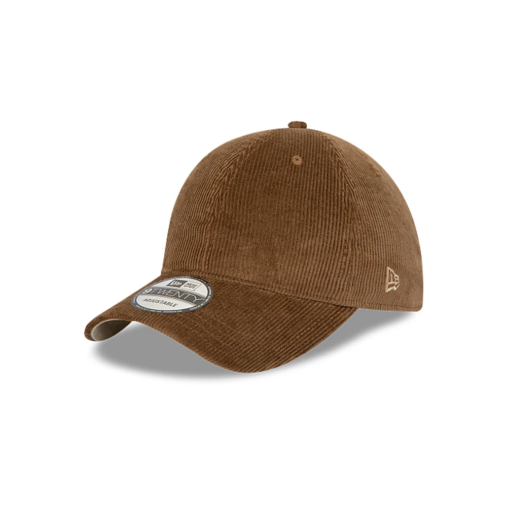 Gorra New Era Brand Corduroy 9TWENTY Strapback Café