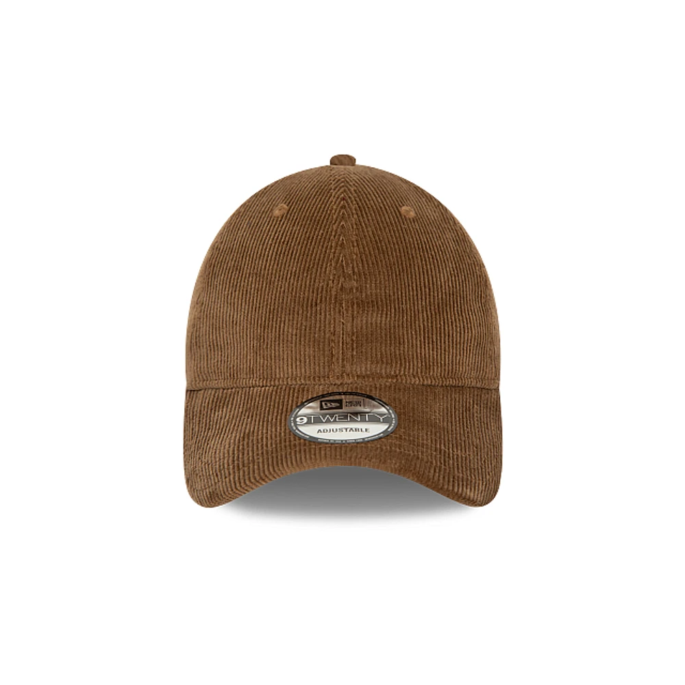 Gorra New Era Brand Corduroy 9TWENTY Strapback Café