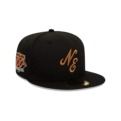 New Era Script 59FIFTY Cerrada Negra