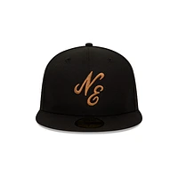 New Era Script 59FIFTY Cerrada Negra