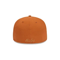 New Era Script 59FIFTY Cerrada Café