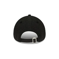 New York Yankees MLB Bubble Stitch 9FORTY Strapback Negra para Mujer