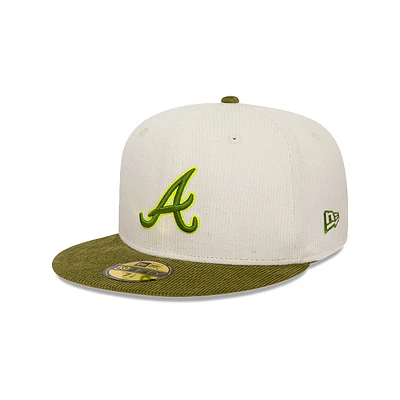 Atlanta Braves MLB Cord Essentials 59FIFTY Cerrada