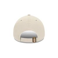 Gorra New Era Essentials Repreve 9FORTY Strapback Beige