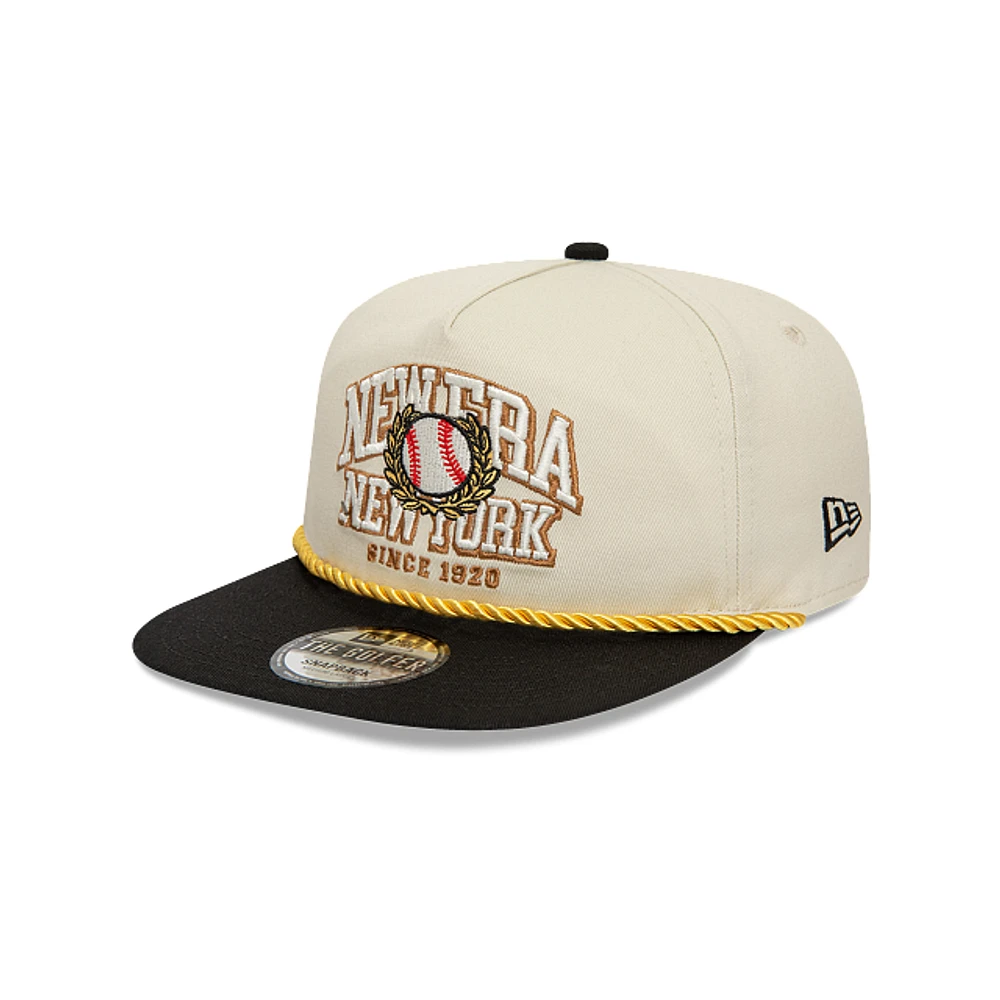 New Era World Golfer Snapback Negra