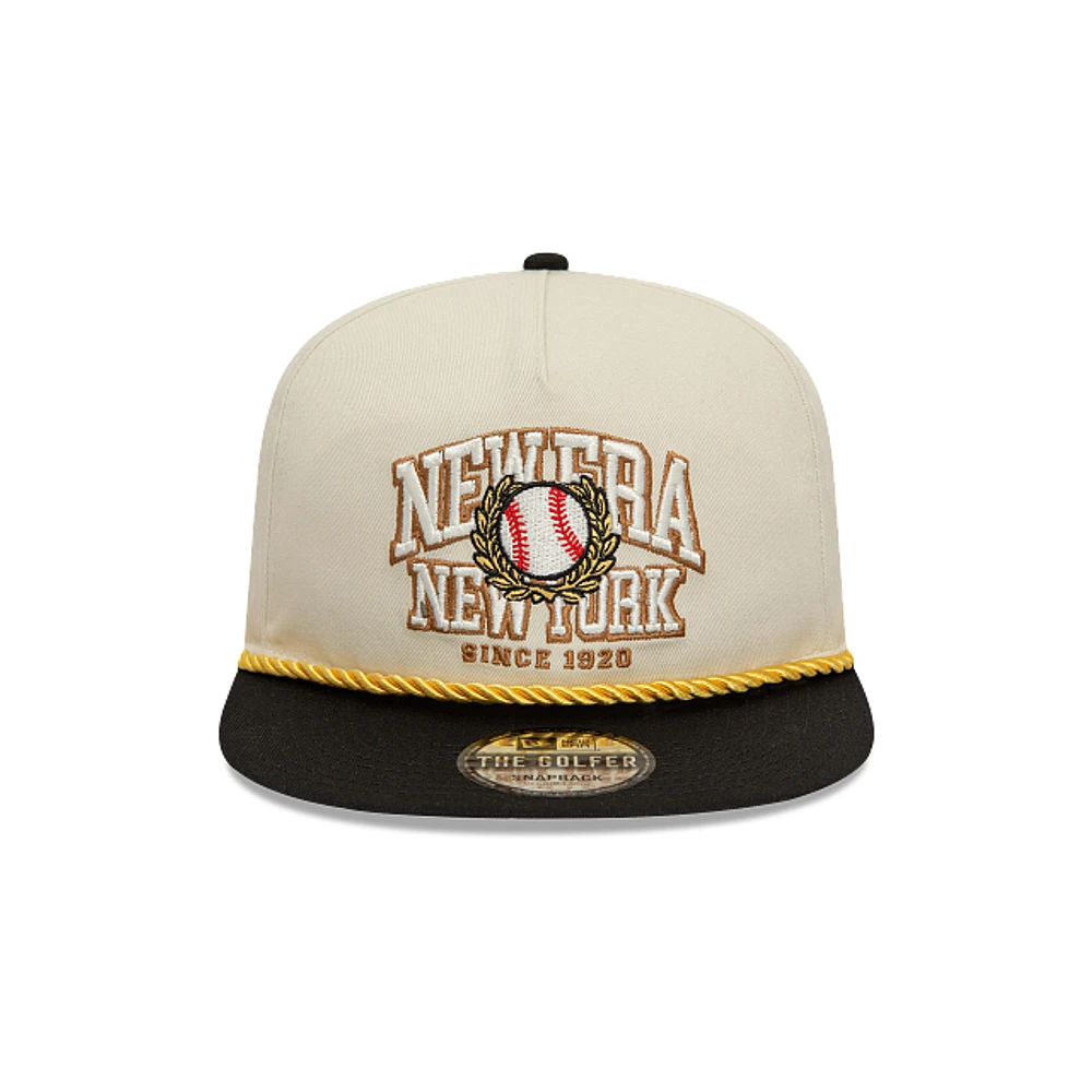 New Era World Golfer Snapback Negra