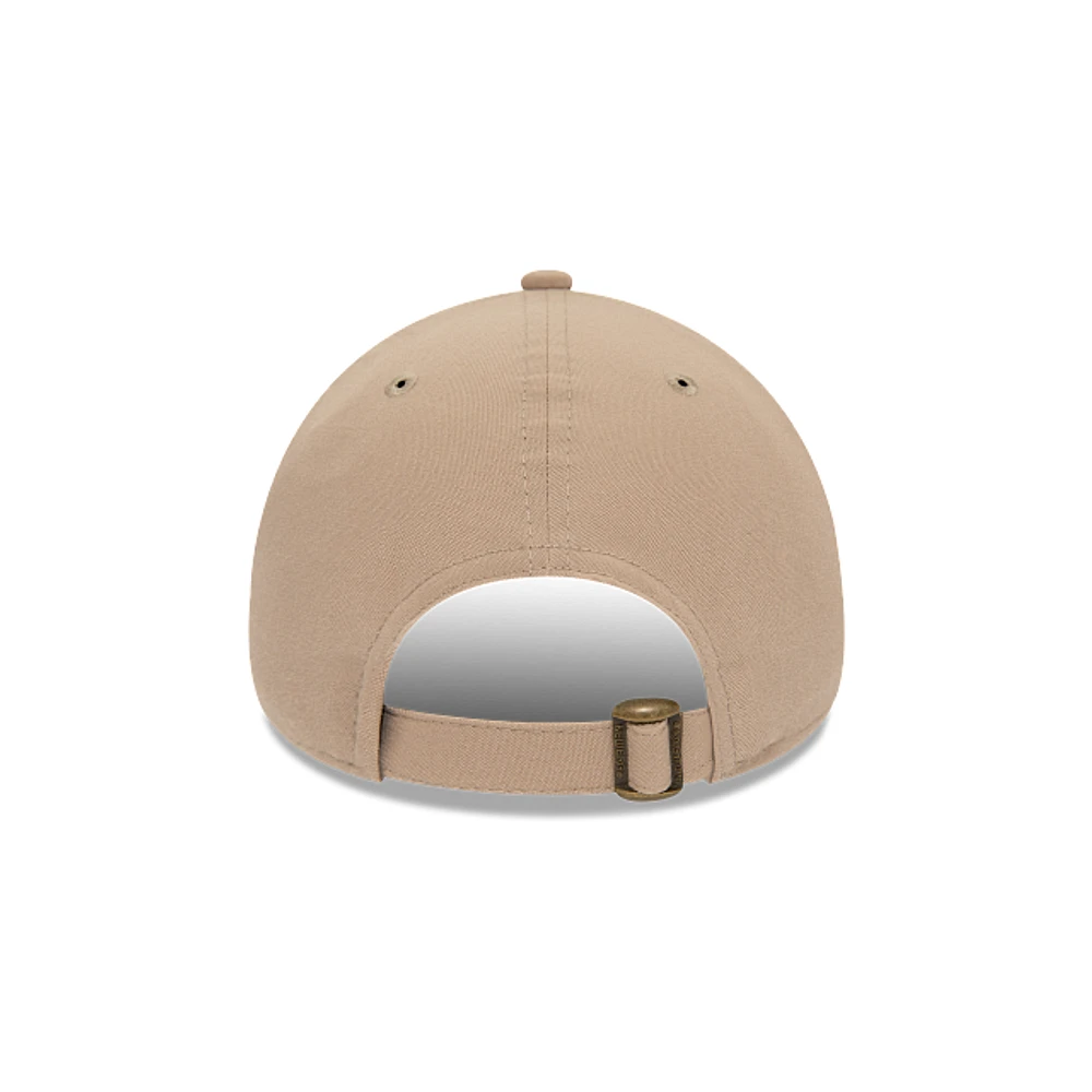 Gorra New Era Essentials Repreve 9FORTY Strapback Café