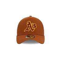 Oakland Athletics MLB Boucle Contemporary 9FORTY AF Trucker Snapback