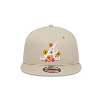 Atlanta Braves MLB Flower Graphic 9FIFTY Snapback