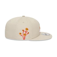 Atlanta Braves MLB Flower Graphic 9FIFTY Snapback