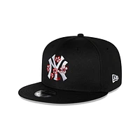 New York Yankees MLB Flower Graphic 9FIFTY Snapback