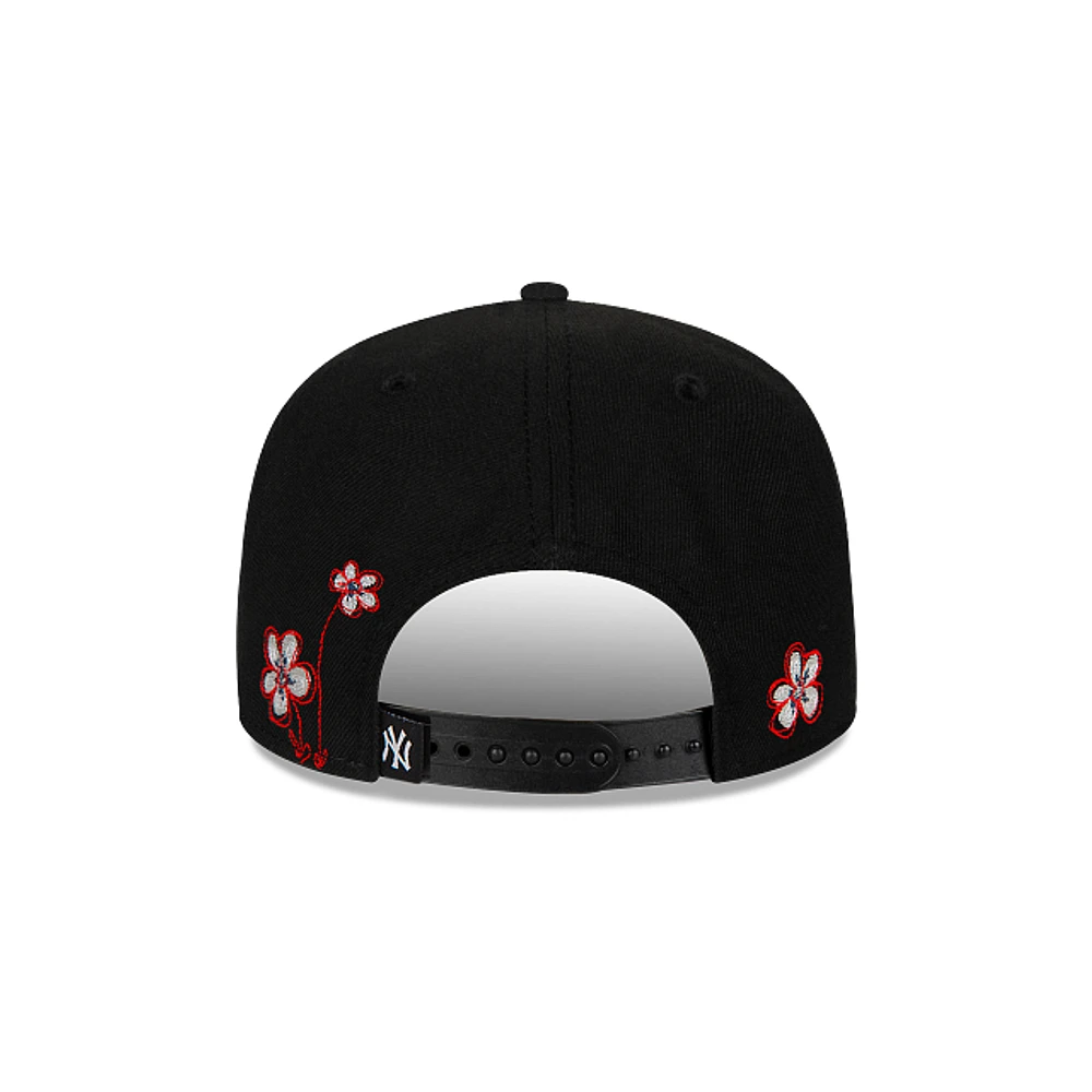 New York Yankees MLB Flower Graphic 9FIFTY Snapback