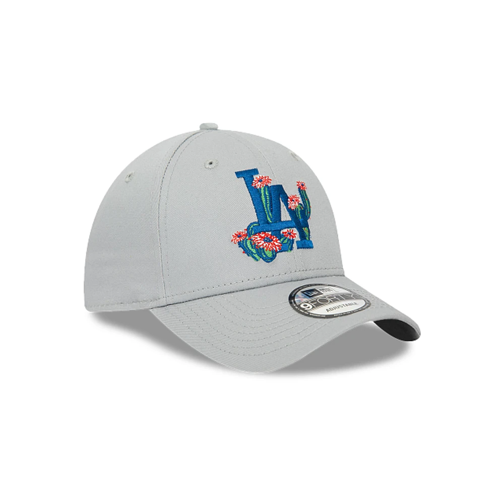 Los Angeles Dodgers MLB Flower Graphic 9FORTY Strapback