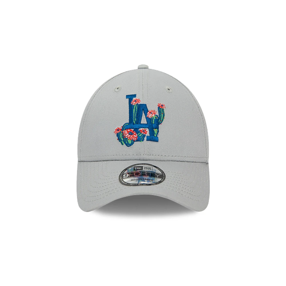 Los Angeles Dodgers MLB Flower Graphic 9FORTY Strapback