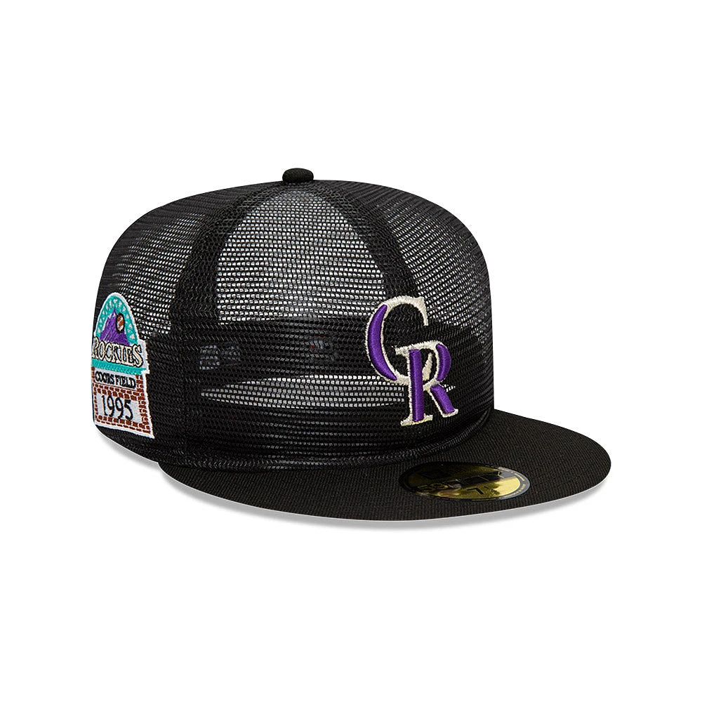 Colorado Rockies MLB Mesh Patch 59FIFTY Cerrada