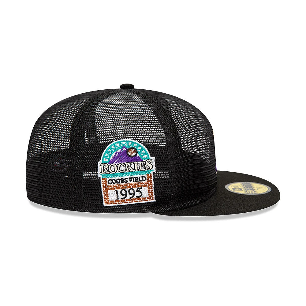 Colorado Rockies MLB Mesh Patch 59FIFTY Cerrada