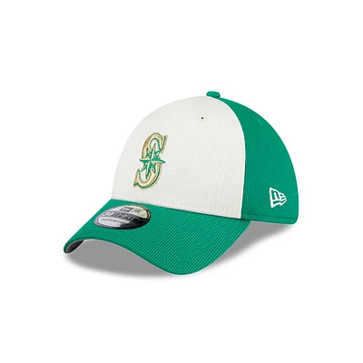 Seattle Mariners MLB St. Patrick's Day 2024 39THIRTY Elástica