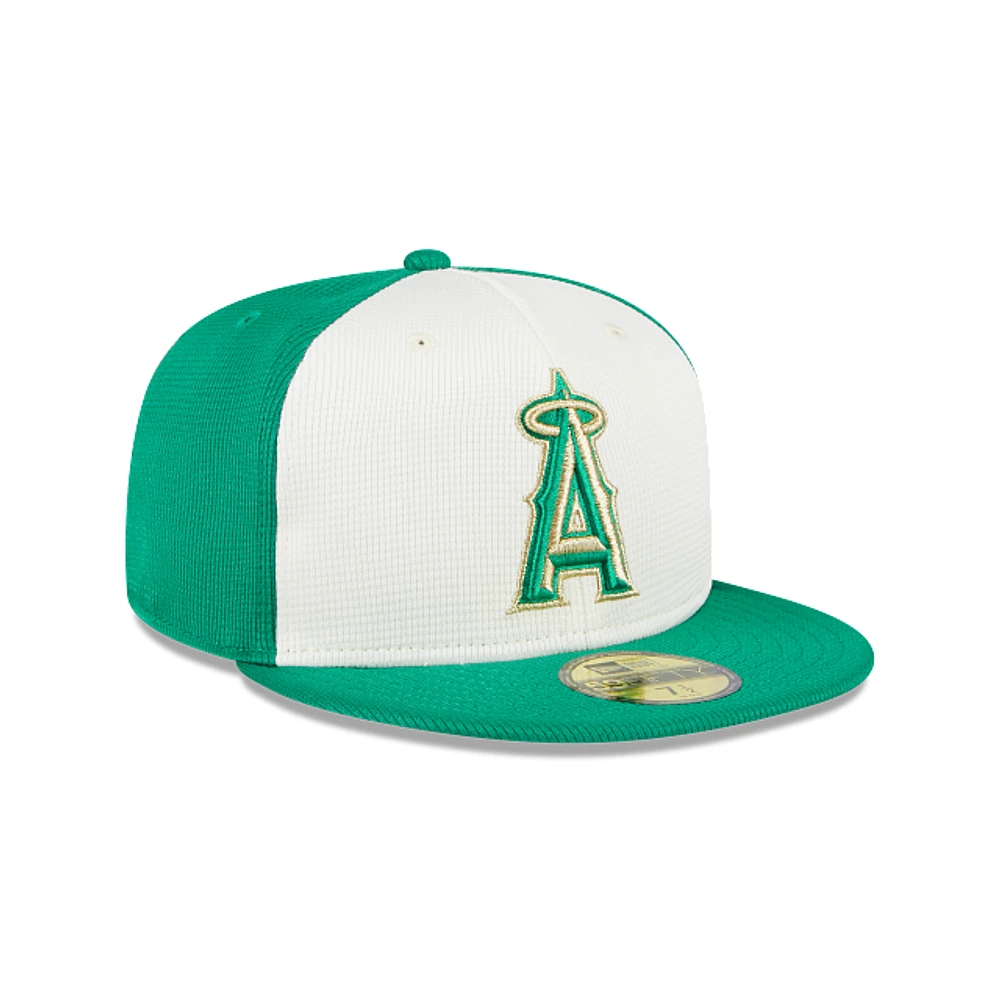 Los Angeles Angels MLB St. Patrick's Day 2024 59FIFTY Cerrada