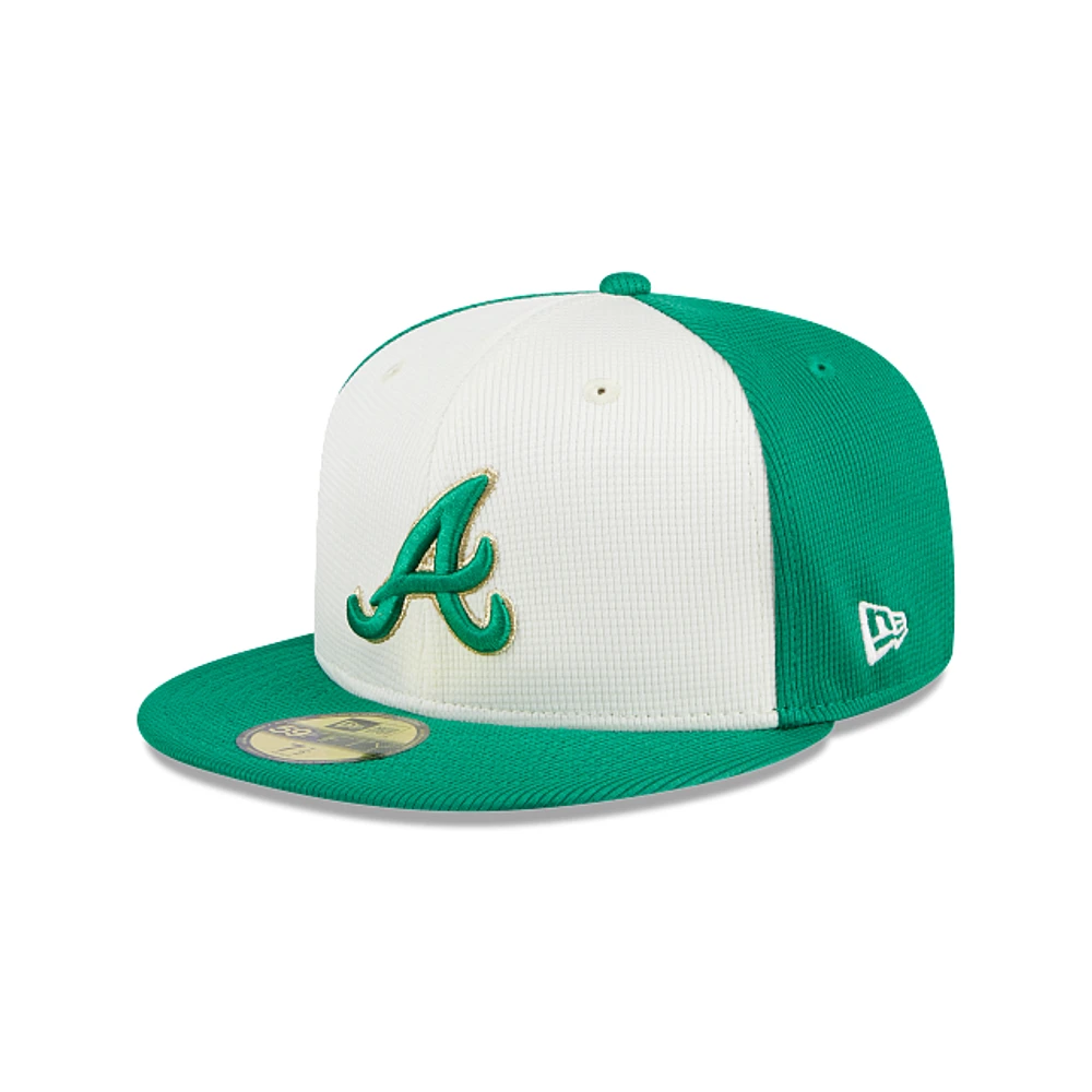 Atlanta Braves MLB St. Patrick's Day 2024 59FIFTY Cerrada