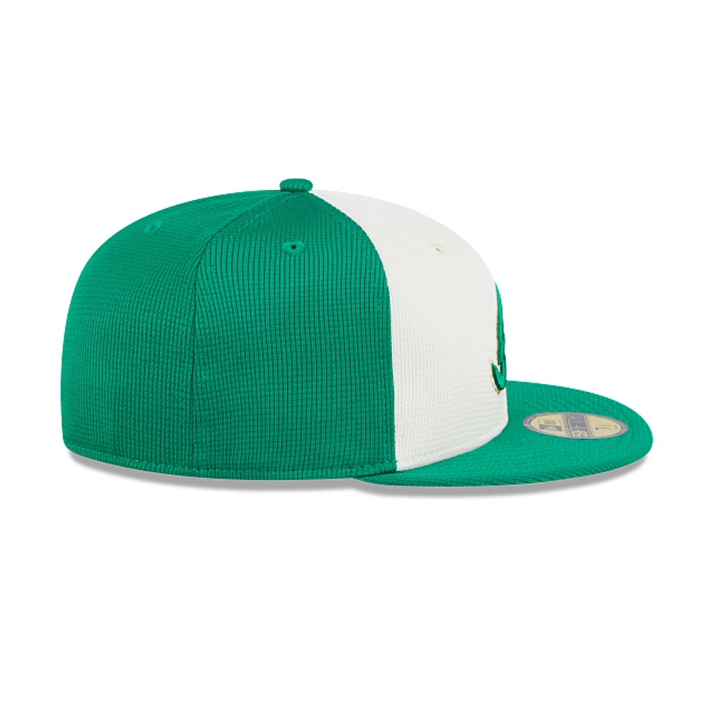 Atlanta Braves MLB St. Patrick's Day 2024 59FIFTY Cerrada