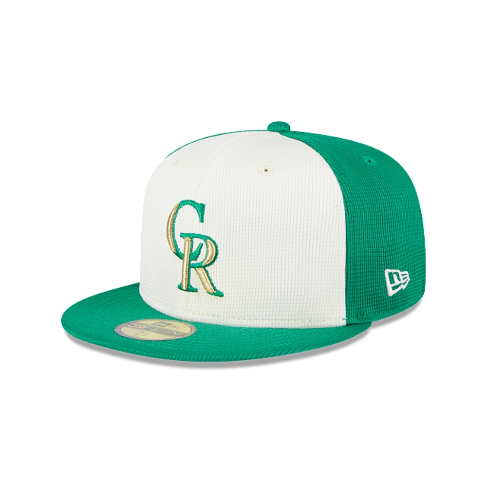 Colorado Rockies MLB St. Patrick's Day 2024 59FIFTY Cerrada